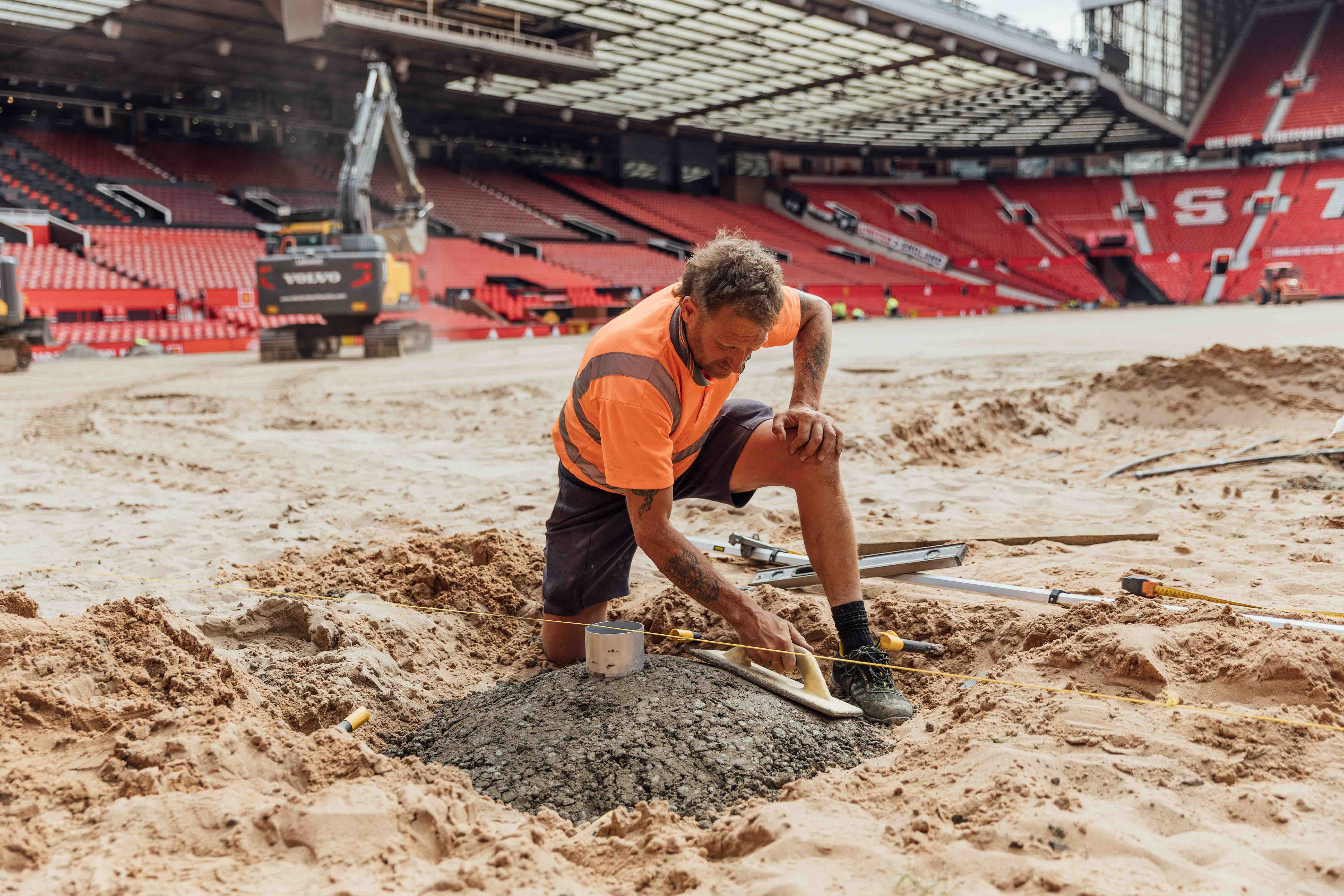 Rebuilding Old Trafford, the Theatre of Dreams project photography 22