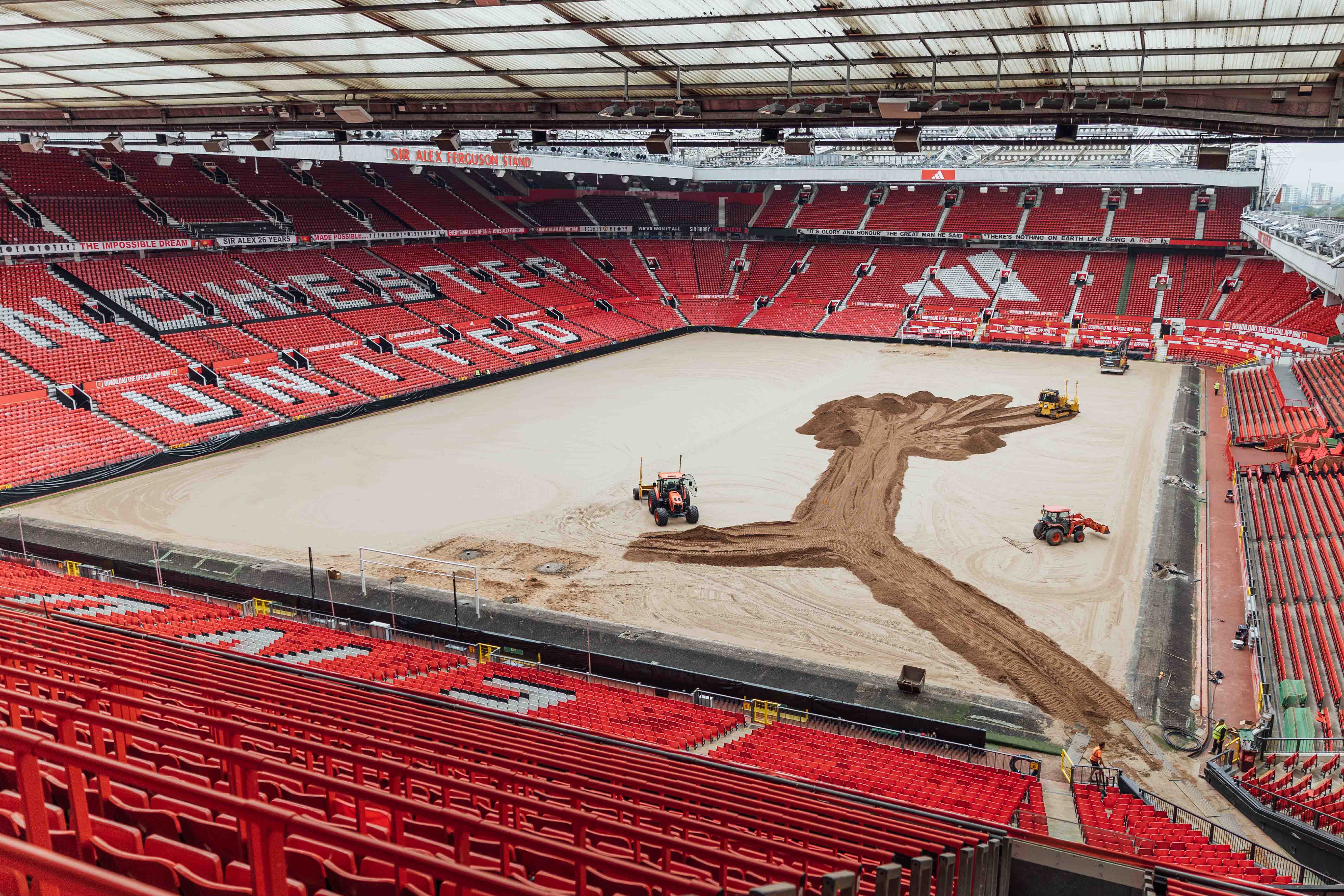 Rebuilding Old Trafford, the Theatre of Dreams project photography 25