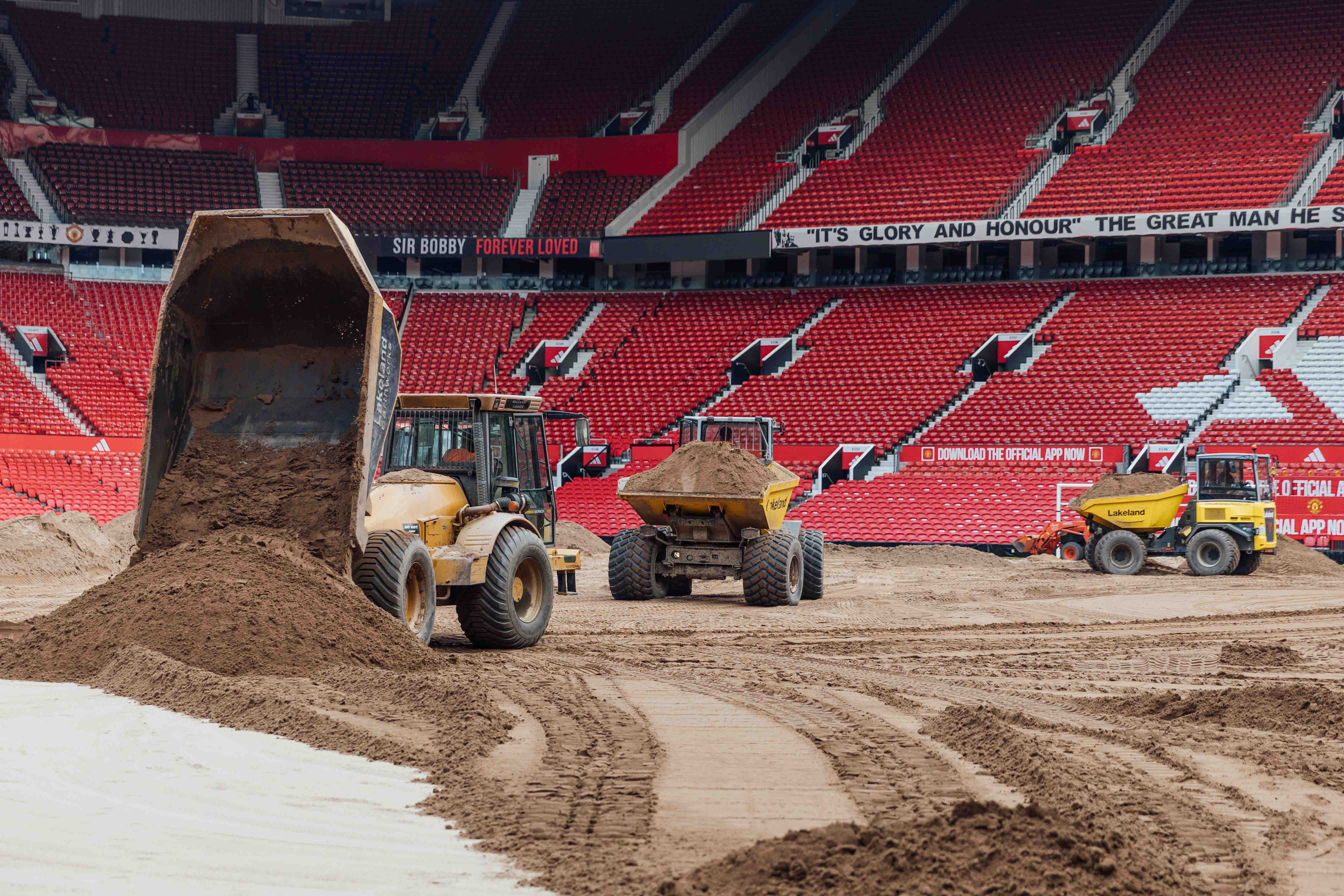 Rebuilding Old Trafford, the Theatre of Dreams project photography 29