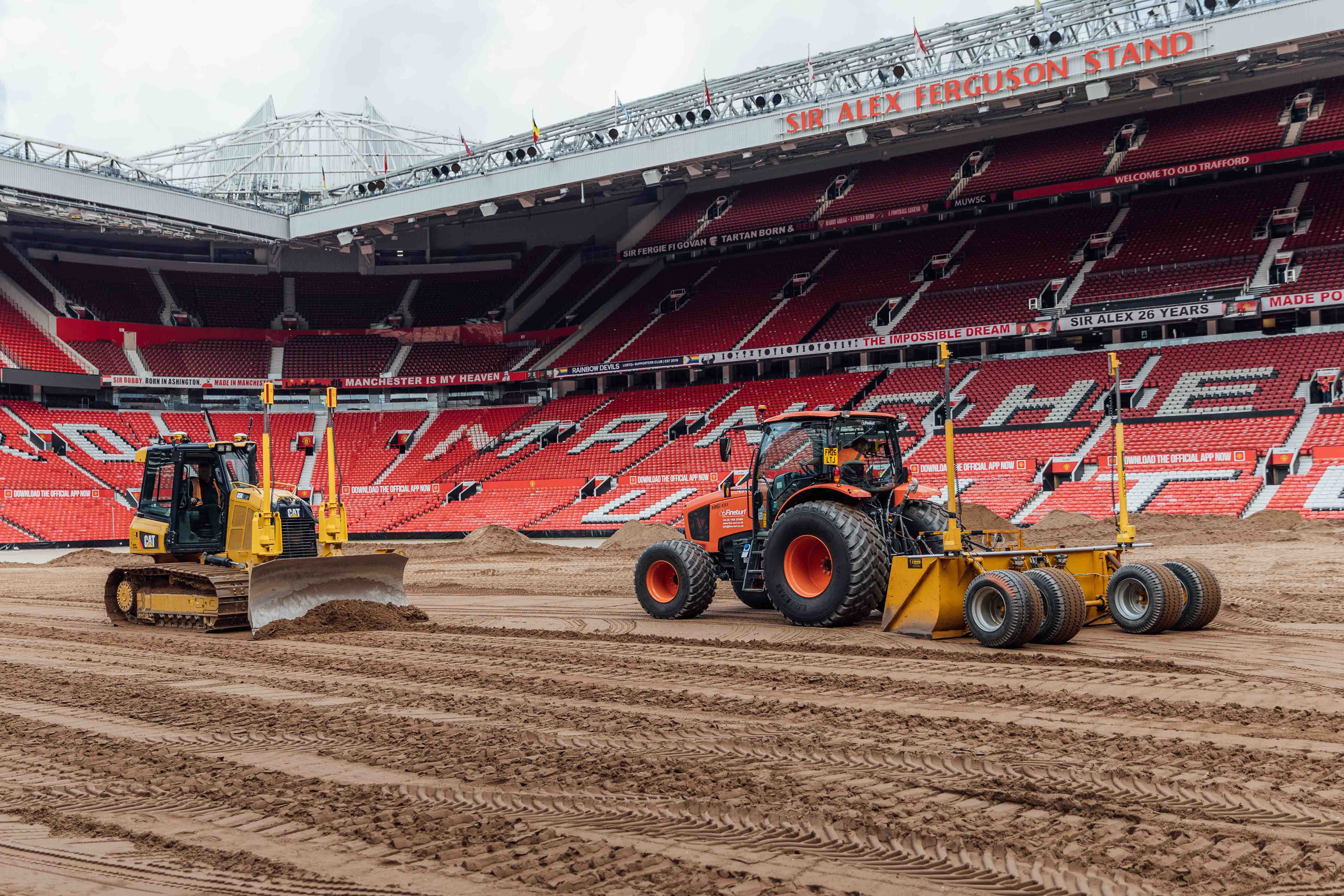 Rebuilding Old Trafford, the Theatre of Dreams project photography 30