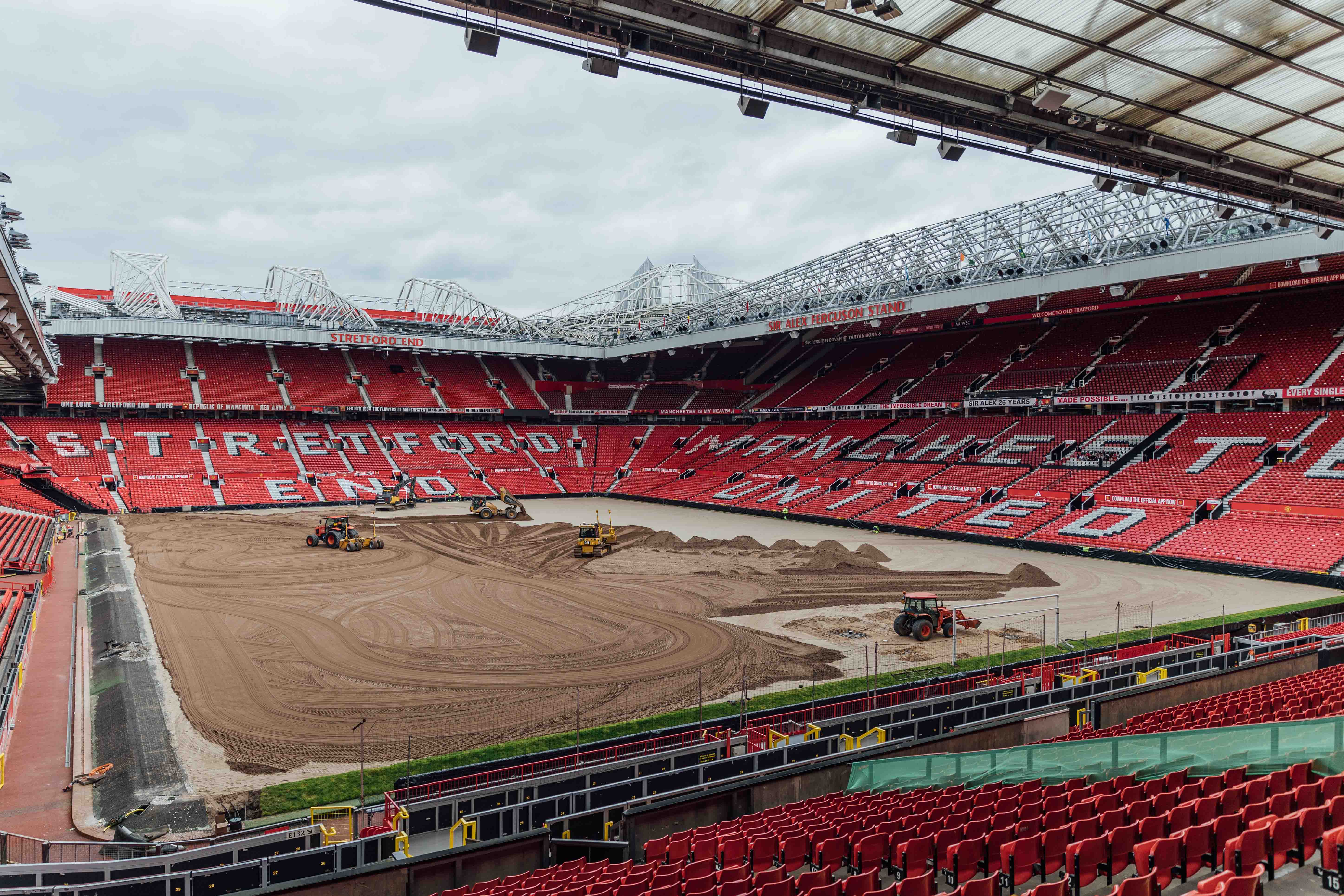 Rebuilding Old Trafford, the Theatre of Dreams project photography 32