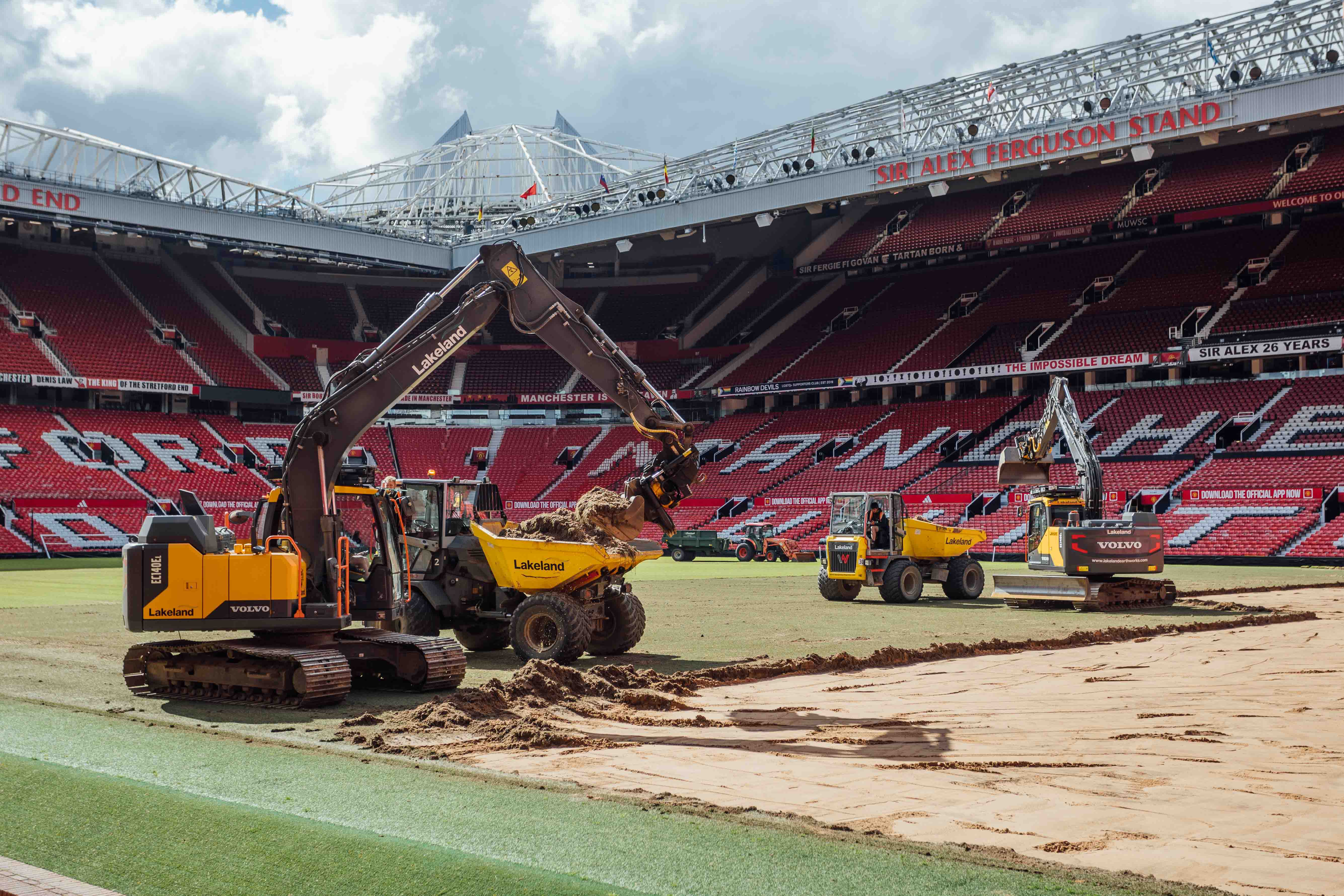 Rebuilding Old Trafford, the Theatre of Dreams project photography 5