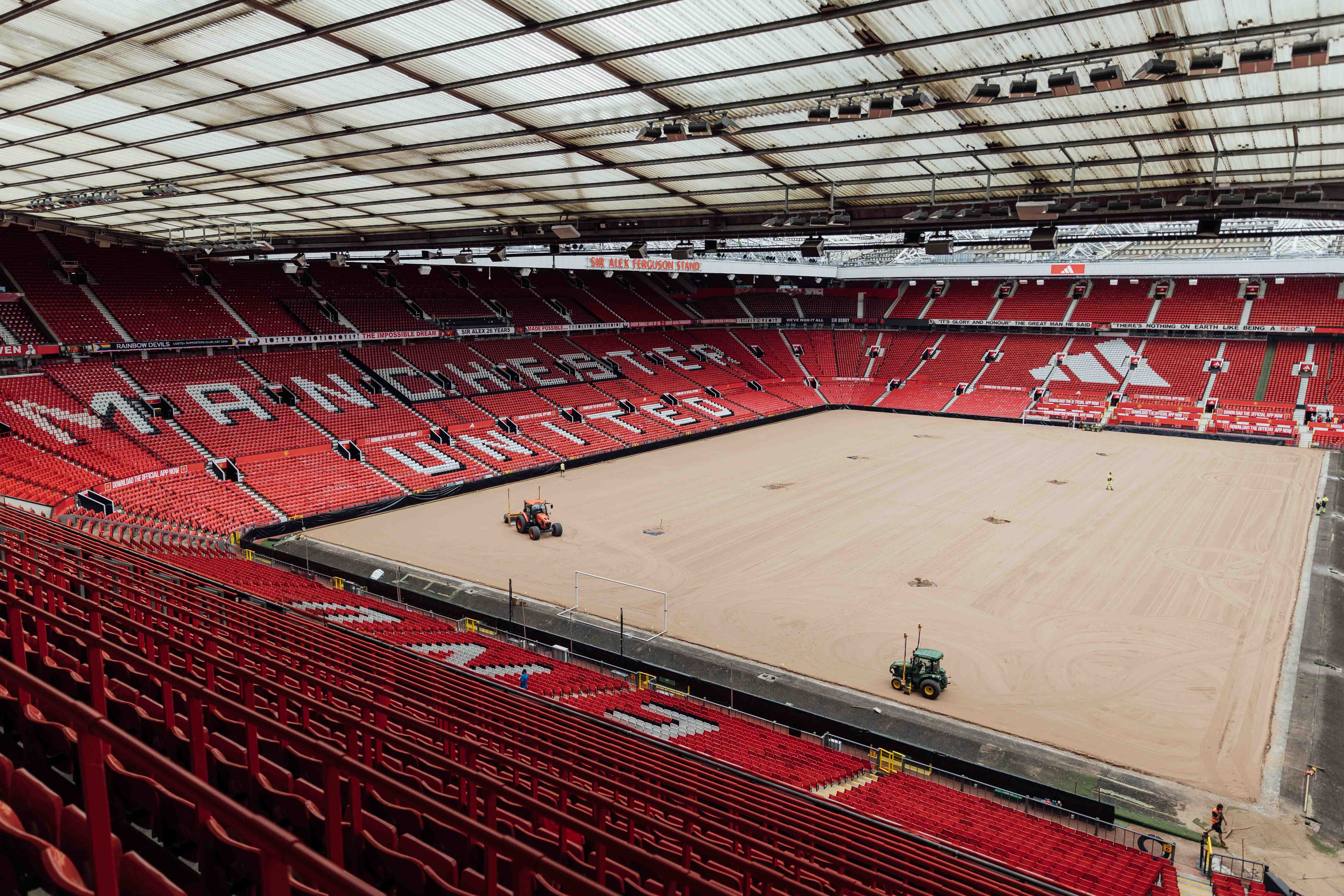 Rebuilding Old Trafford, the Theatre of Dreams project photography 49