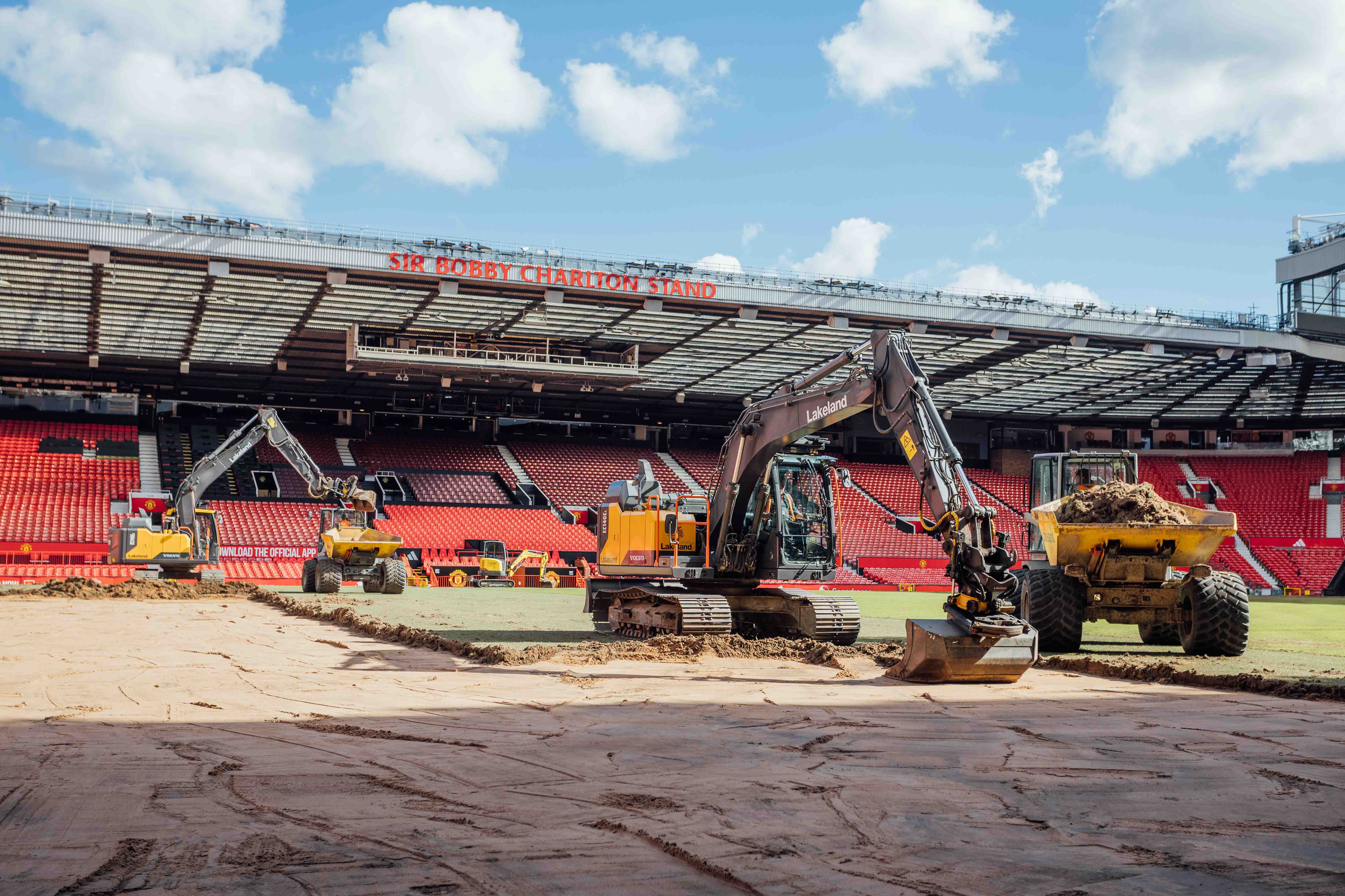Rebuilding Old Trafford, the Theatre of Dreams project photography 6