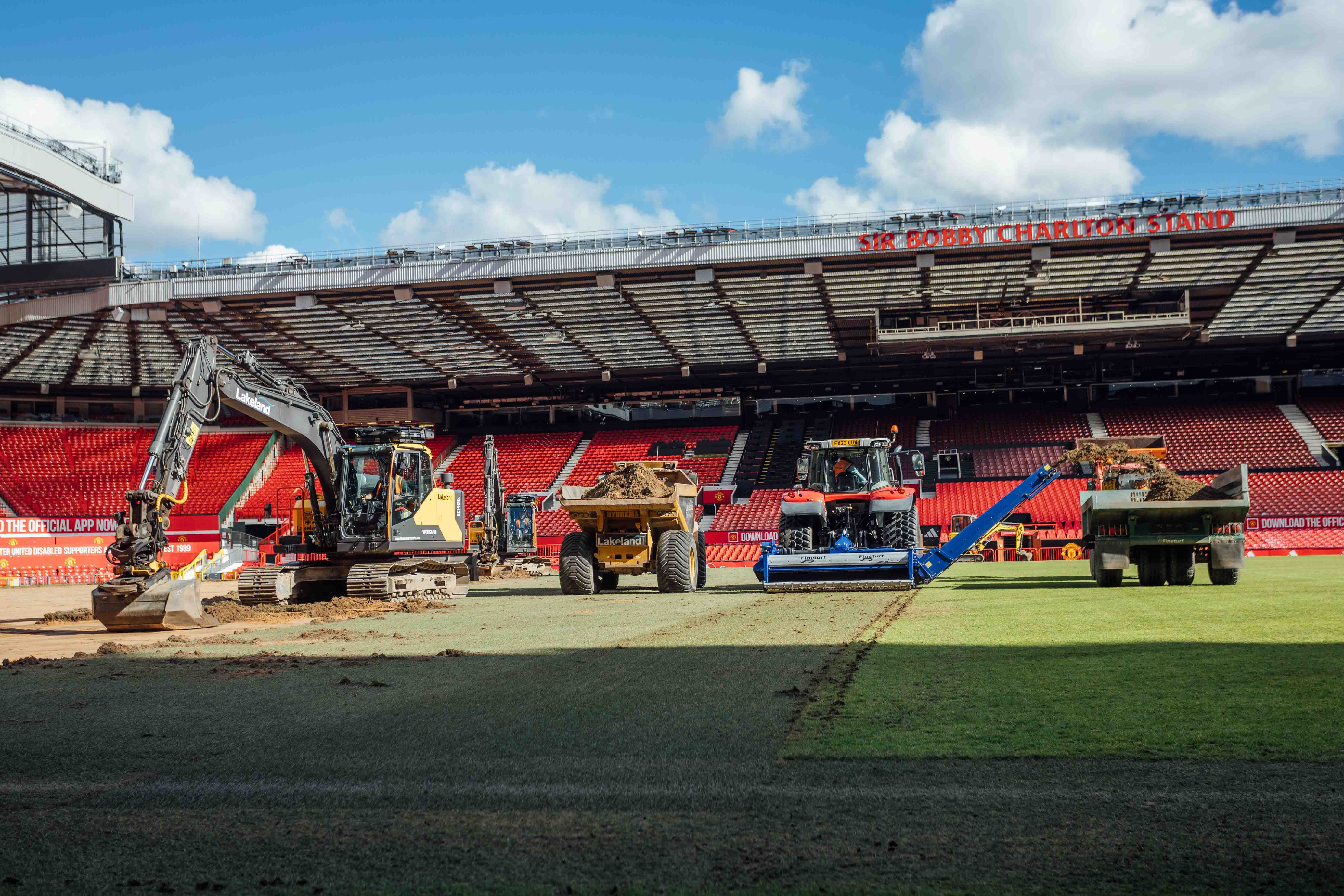 Rebuilding Old Trafford, the Theatre of Dreams project photography 7