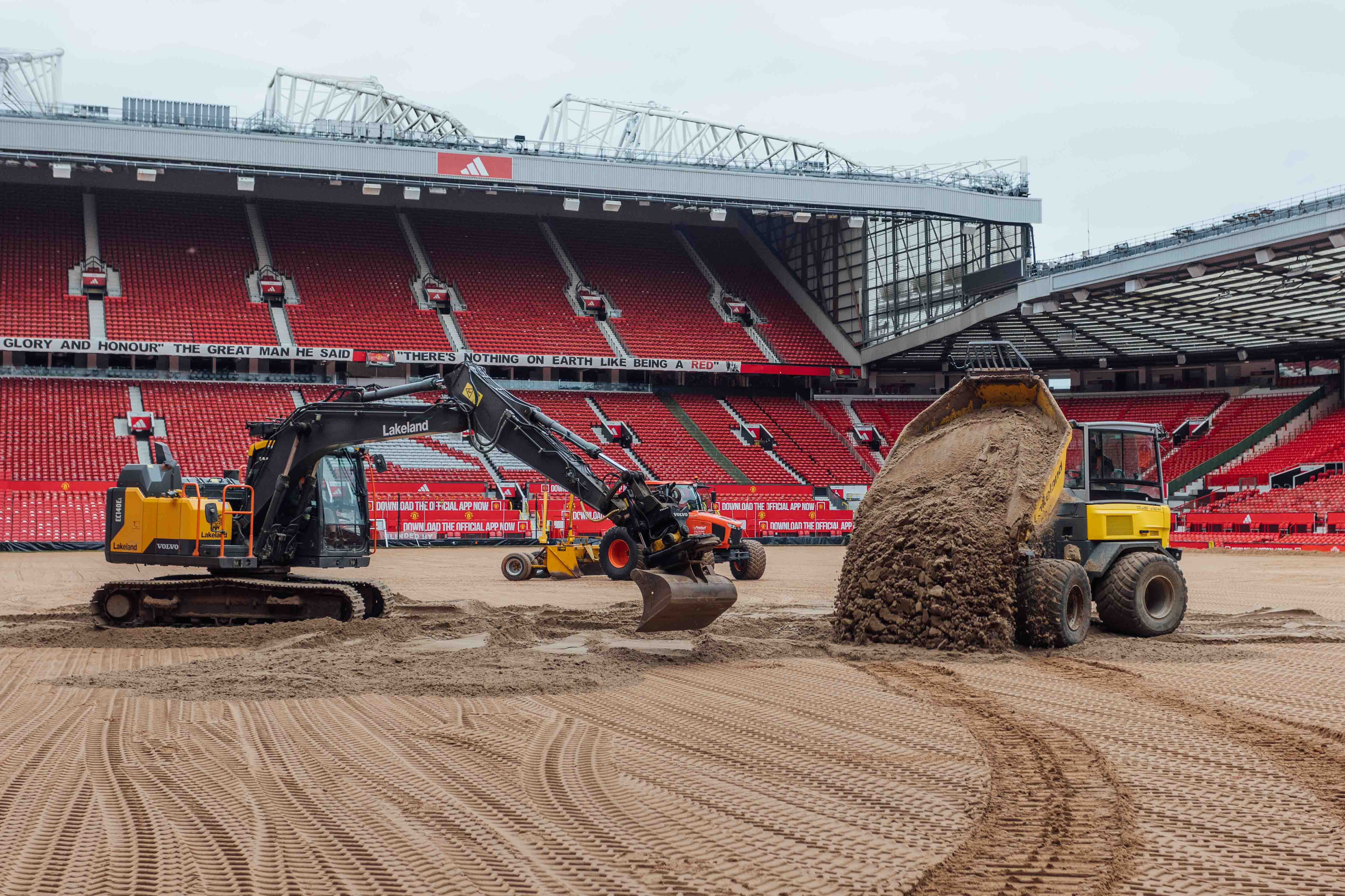 Rebuilding Old Trafford, the Theatre of Dreams project photography 9