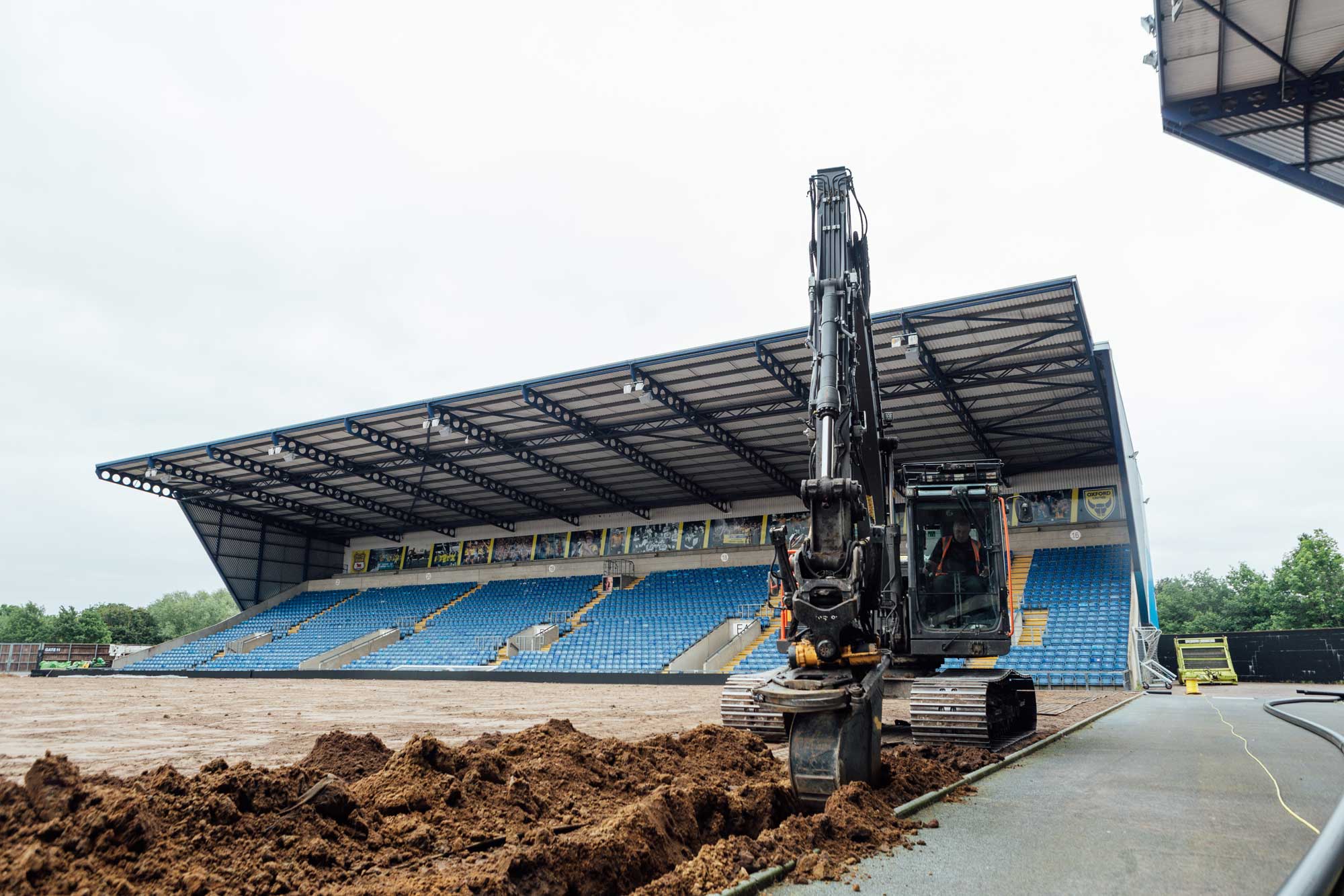 Oxford United Football Club - Kassam Stadium project photography 6