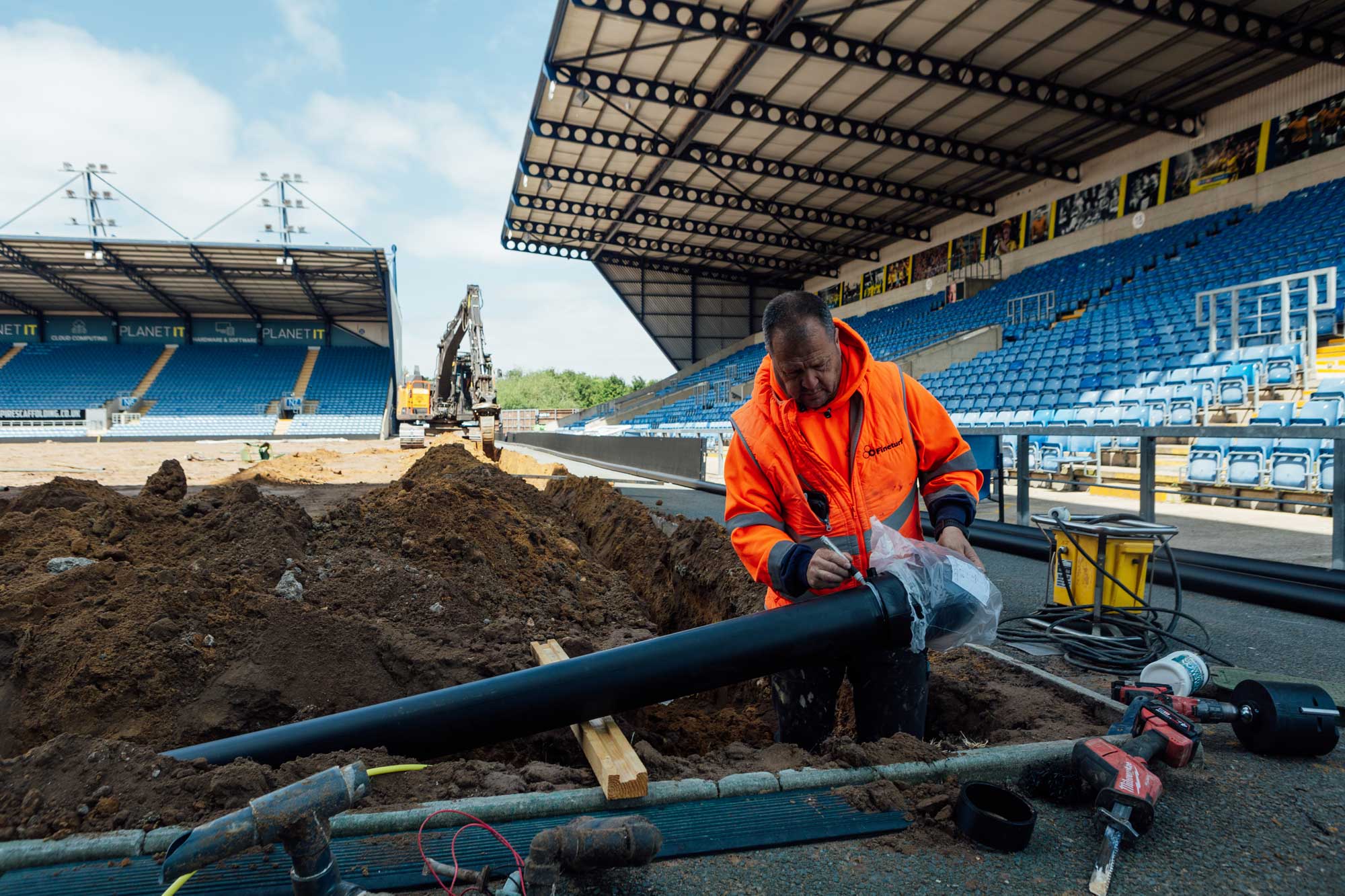 Oxford United Football Club - Kassam Stadium project photography 8