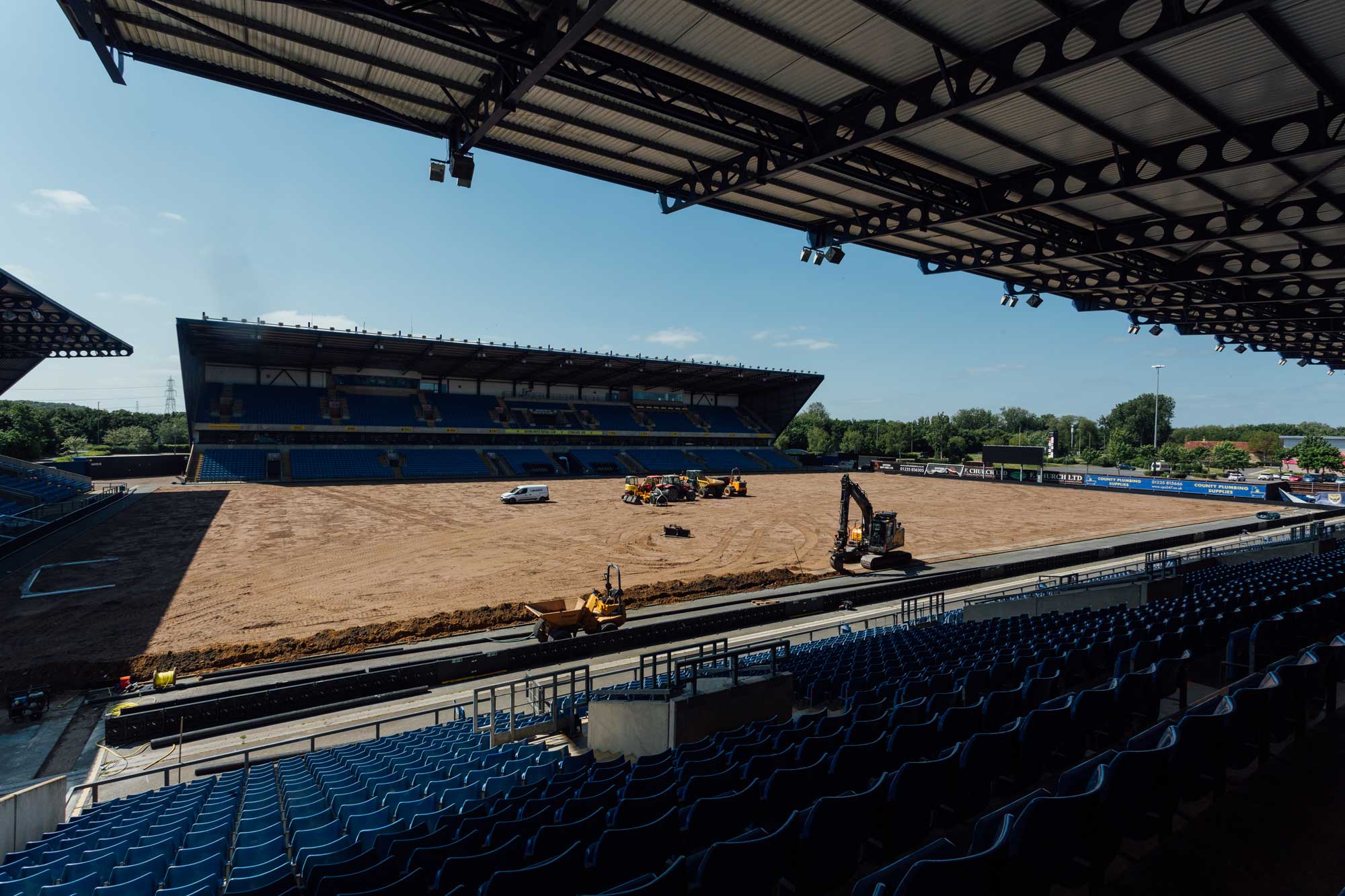 Oxford United Football Club - Kassam Stadium project photography 11