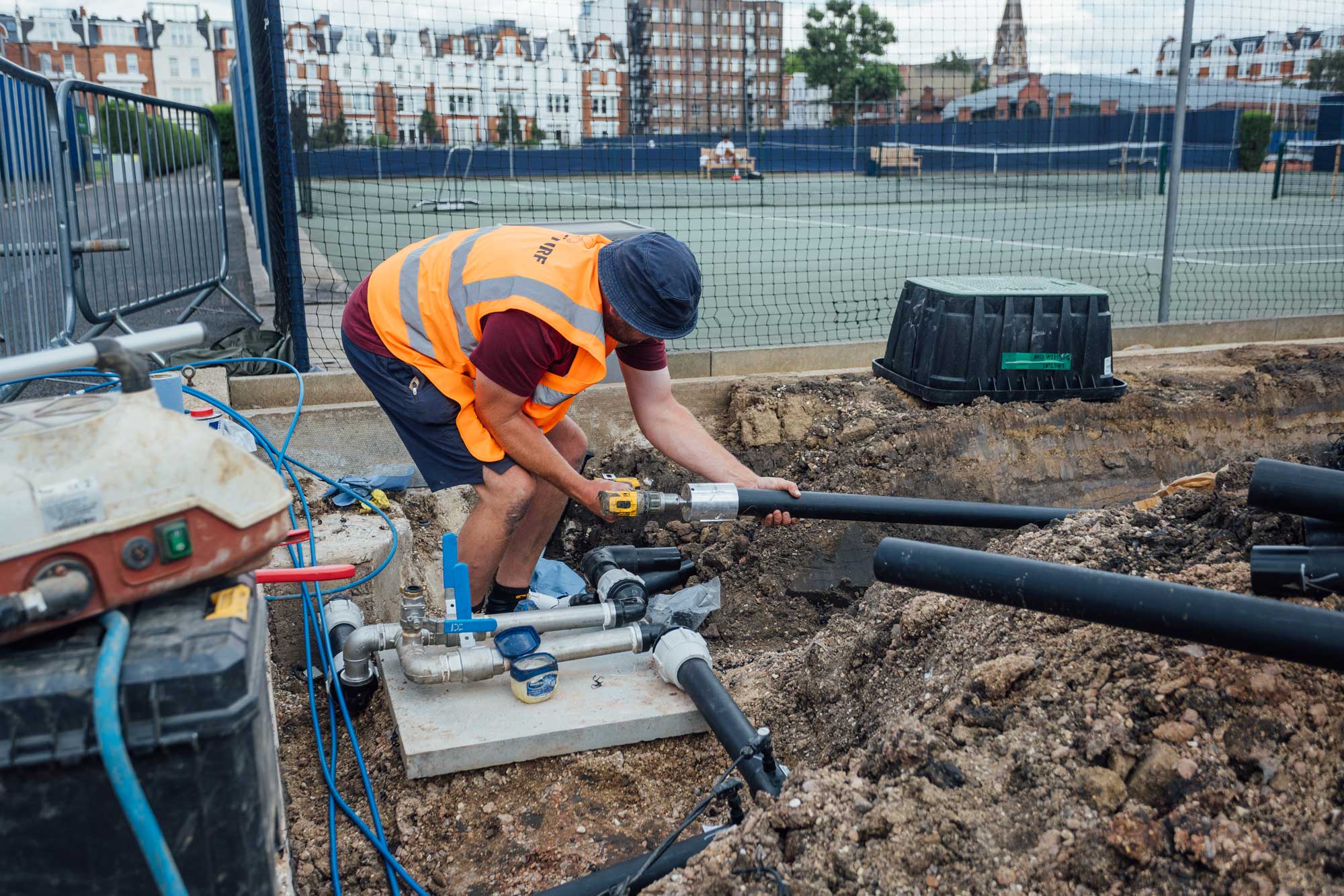 The Queen's Club, London project photography 21