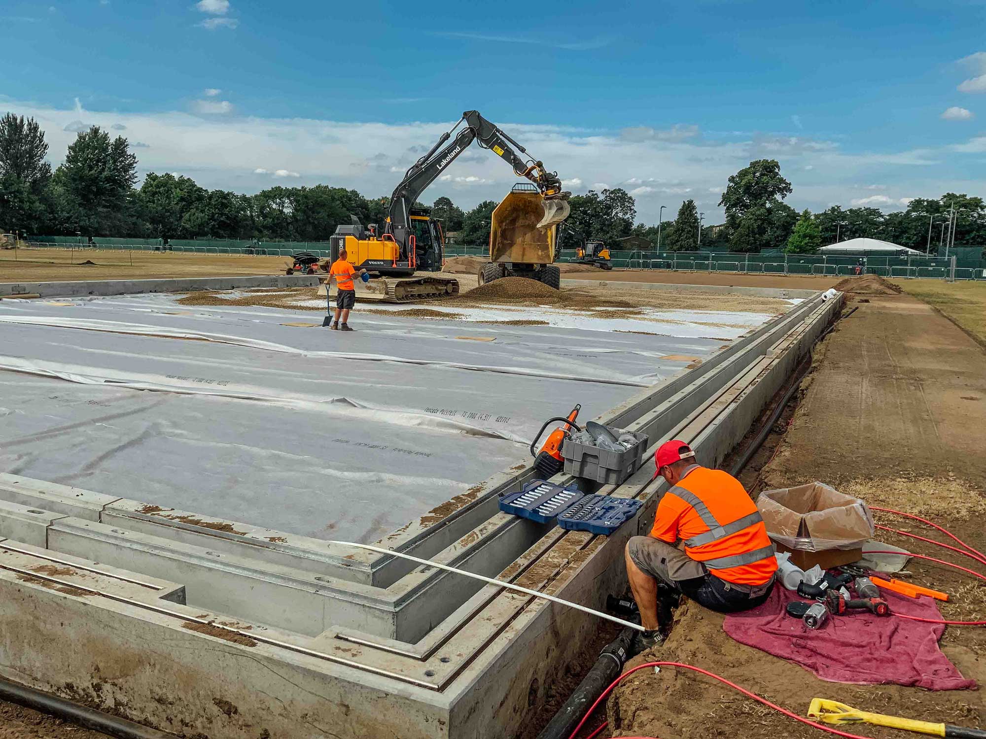 Wimbledon Qualifying and Community Sports Centre project photography 56