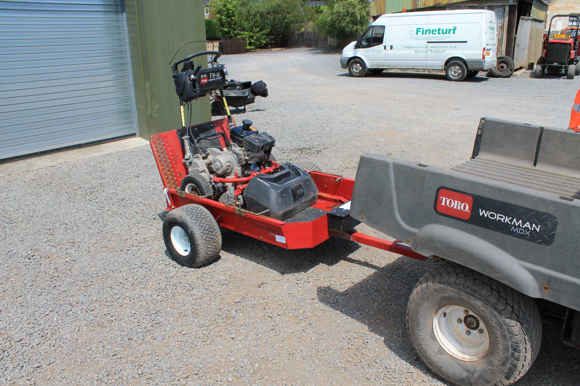 Toro TransPro 100 Trailer