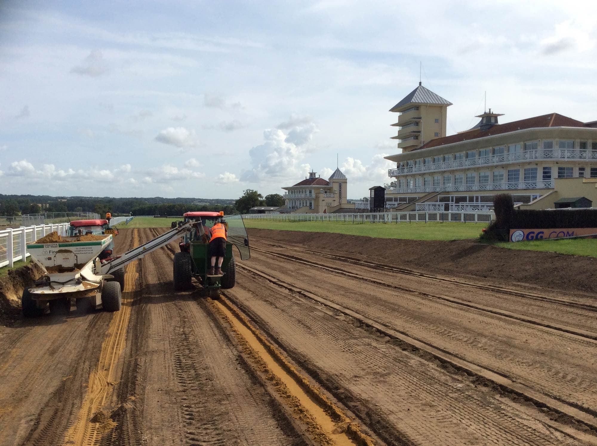 Towcester Racecourse project photography 9