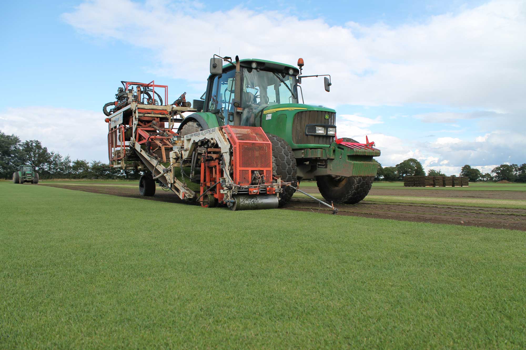 Trebro HarveStack Turf Harvester