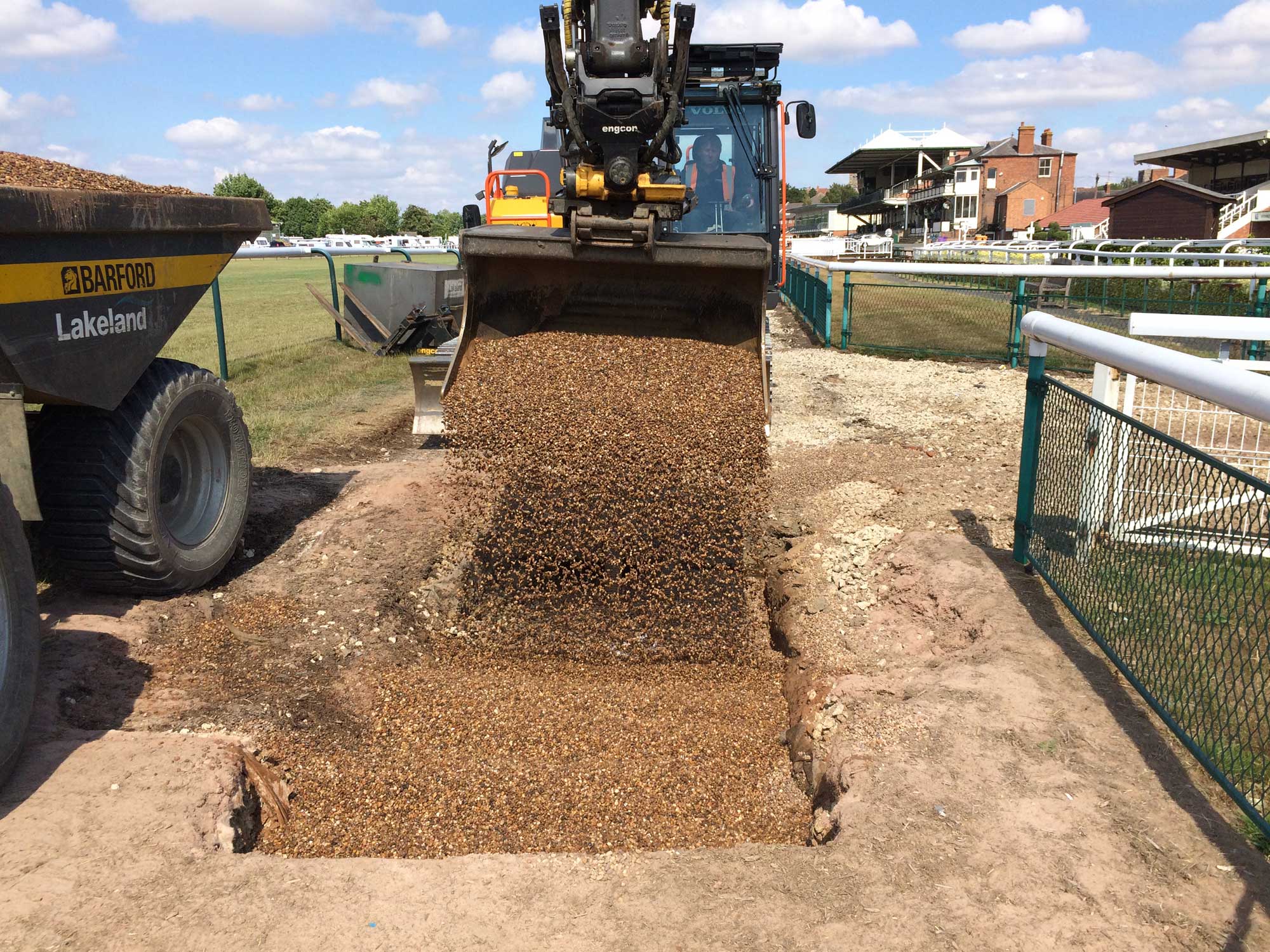 Warwick Racecourse project photography 13