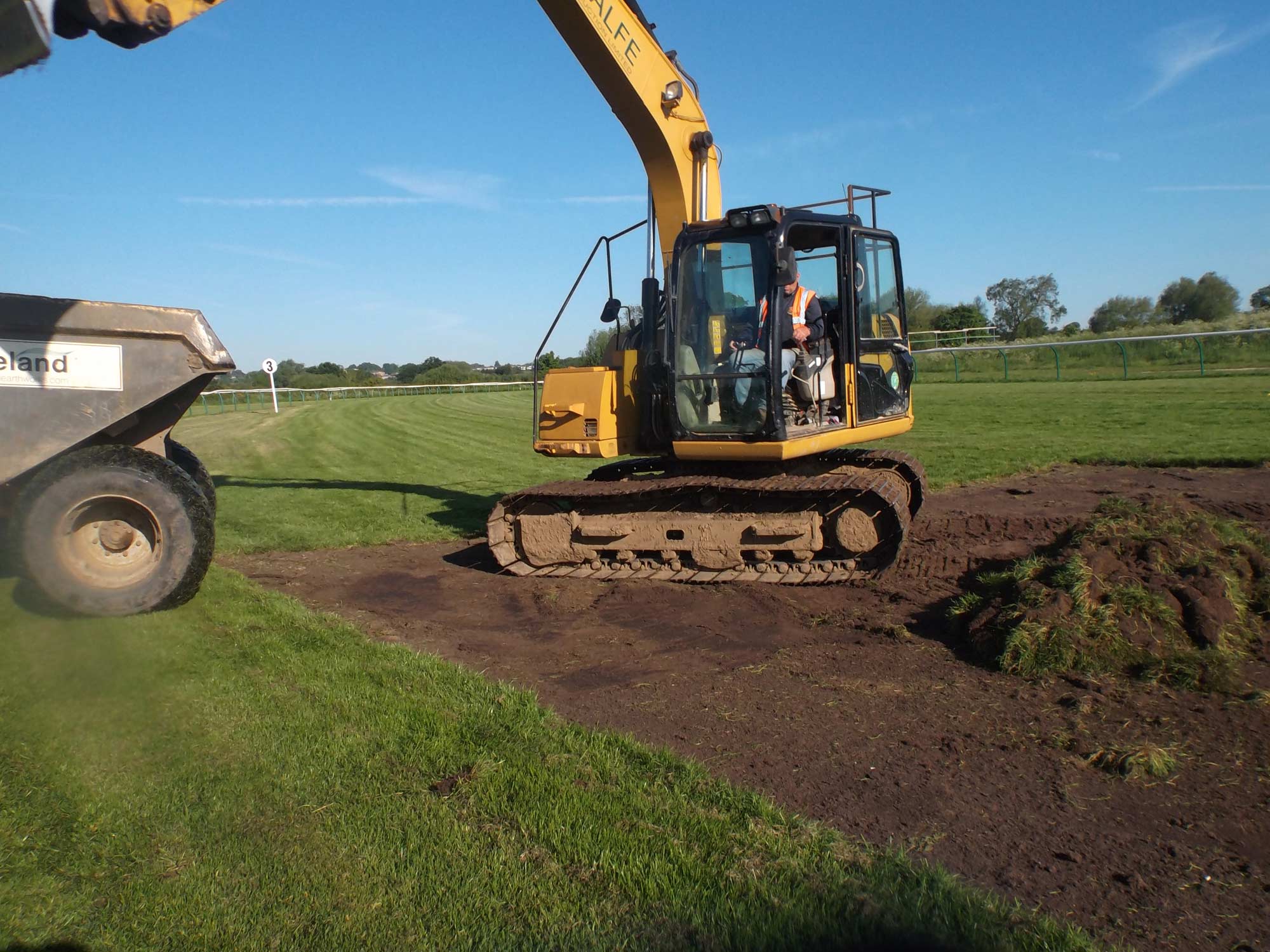 Warwick Racecourse project photography 2
