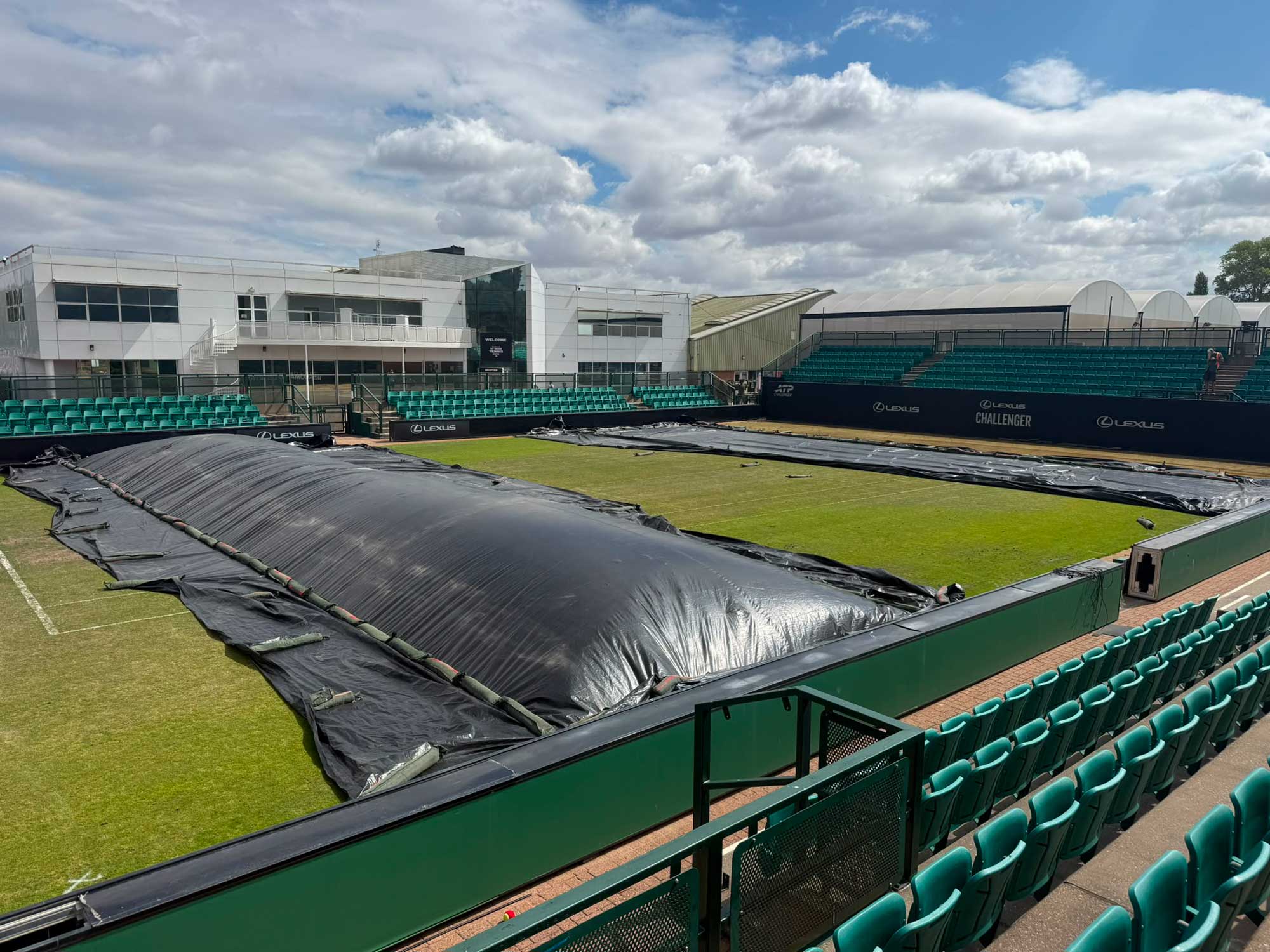 Nottingham Tennis Centre project photography 6