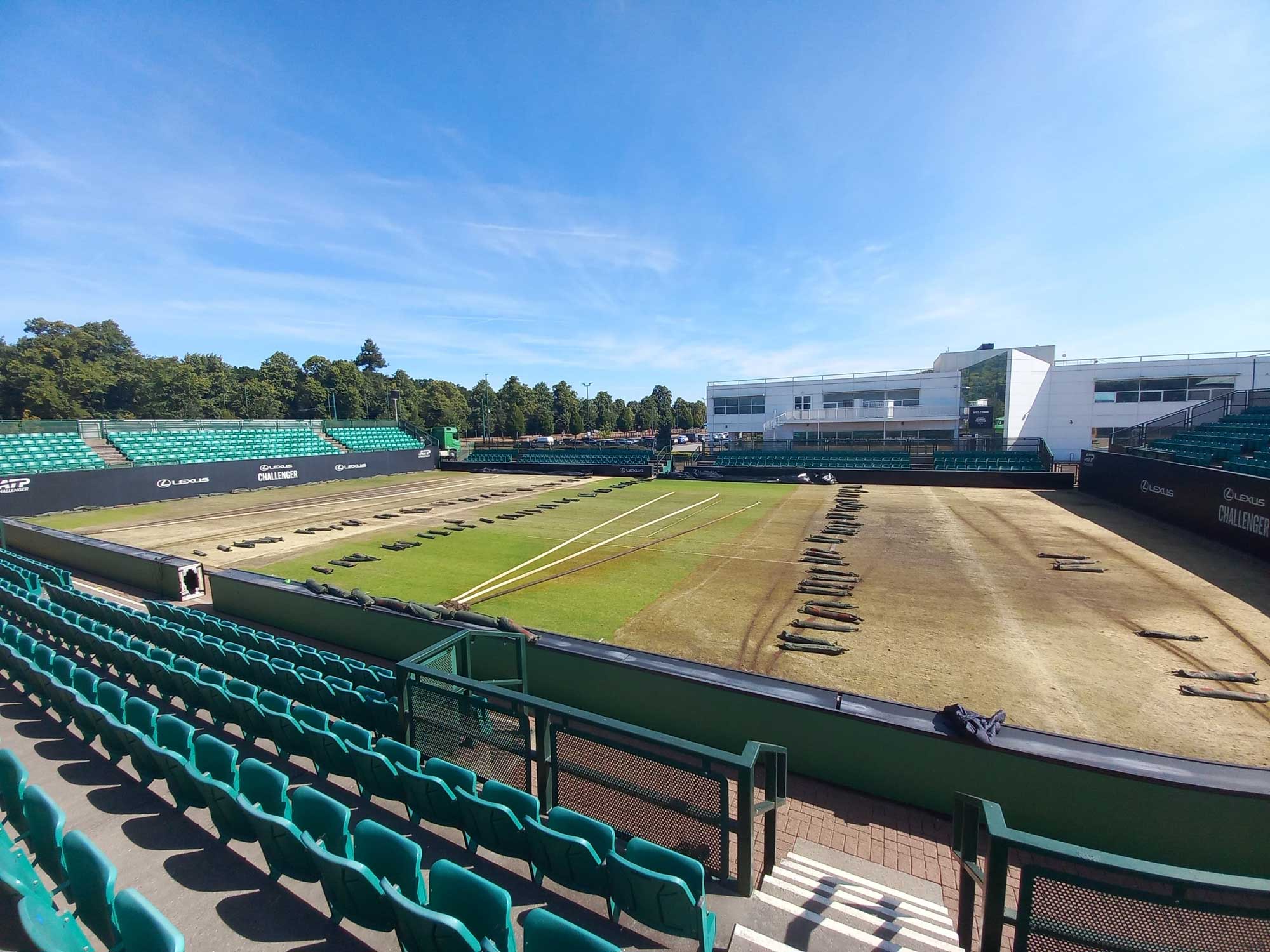 Nottingham Tennis Centre project photography 8