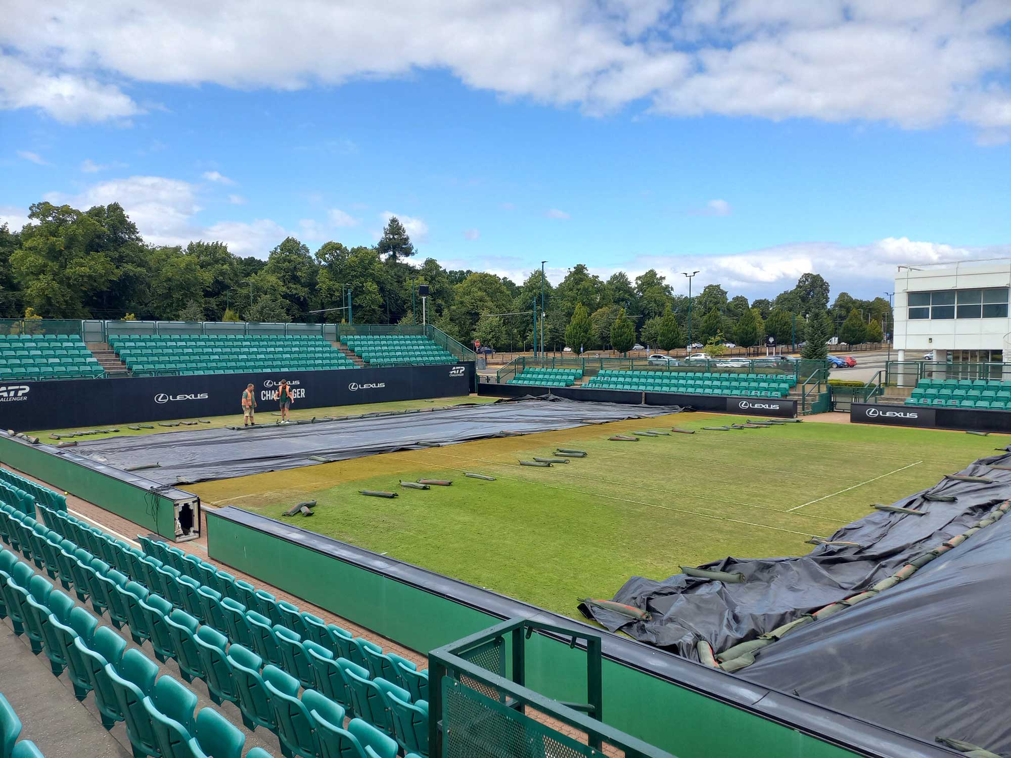 Nottingham Tennis Centre project photography 12